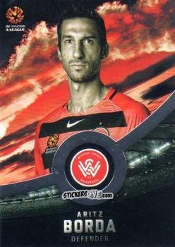 Figurina Aritz Borda - Football Australia Trading Cards 2016-2017 n. 188s - Tap'N'Play