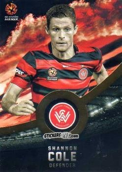 Figurina Shannon Cole - Football Australia Trading Cards 2016-2017 n. 189g - Tap'N'Play