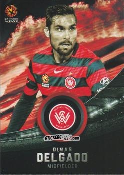 Figurina Dimas Delgado - Football Australia Trading Cards 2016-2017 n. 191 - Tap'N'Play