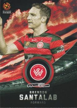 Figurina Brendon Santalab - Football Australia Trading Cards 2016-2017 n. 198 - Tap'N'Play
