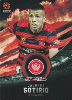 Figurina Jaushua Sotirio - Football Australia Trading Cards 2016-2017 n. 199 - Tap'N'Play