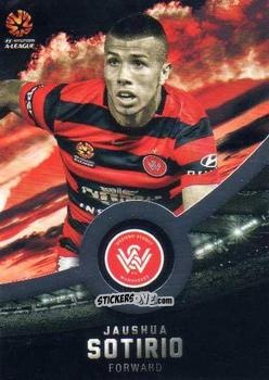 Figurina Jaushua Sotirio - Football Australia Trading Cards 2016-2017 n. 199s - Tap'N'Play