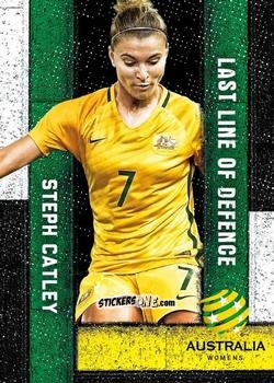 Figurina Steph Catley - Football Australia Trading Cards 2016-2017 n. LL-02 - Tap'N'Play