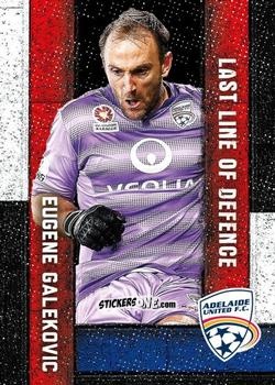 Sticker Eugene Galekovic - Football Australia Trading Cards 2016-2017 n. LL-03 - Tap'N'Play