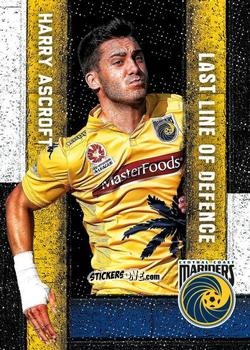 Figurina Harry Ascroft - Football Australia Trading Cards 2016-2017 n. LL-05 - Tap'N'Play