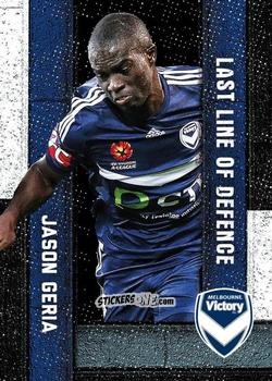 Cromo Jason Geria - Football Australia Trading Cards 2016-2017 n. LL-07 - Tap'N'Play
