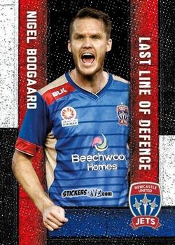 Cromo Nigel Boogaard - Football Australia Trading Cards 2016-2017 n. LL-08 - Tap'N'Play