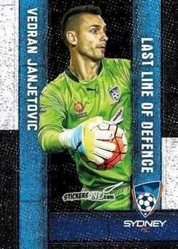 Sticker Vedran Janjetovic - Football Australia Trading Cards 2016-2017 n. LL-10 - Tap'N'Play