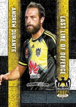 Figurina Andrew Durante - Football Australia Trading Cards 2016-2017 n. LL-11 - Tap'N'Play