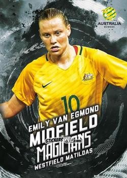 Sticker Emily van Egmond - Football Australia Trading Cards 2016-2017 n. MM-02 - Tap'N'Play
