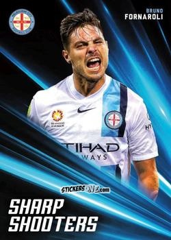 Sticker Bruno Fornaroli - Football Australia Trading Cards 2016-2017 n. SH-06 - Tap'N'Play