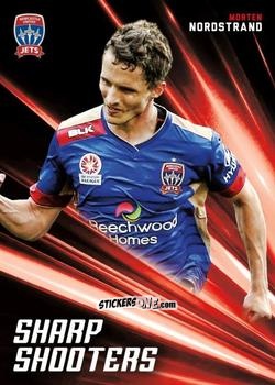 Cromo Morten Nordstrand - Football Australia Trading Cards 2016-2017 n. SH-08 - Tap'N'Play