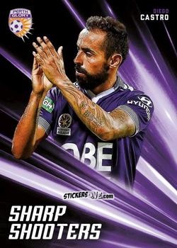 Sticker Diego Castro - Football Australia Trading Cards 2016-2017 n. SH-09 - Tap'N'Play