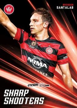 Figurina Brendon Santalab - Football Australia Trading Cards 2016-2017 n. SH-12 - Tap'N'Play