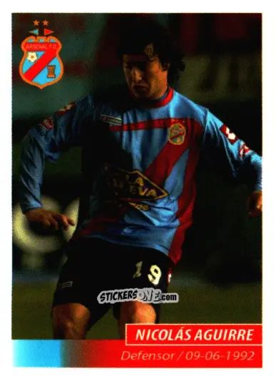 Figurina Nicolás Aguirre - Fùtbol Argentino 2011 n. 48 - Panini