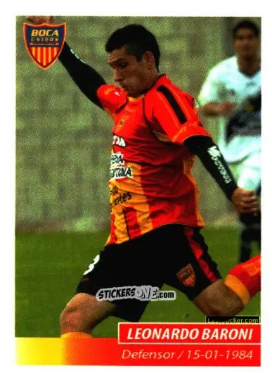 Figurina Leonardo Baroni - Fùtbol Argentino 2011 n. 106 - Panini