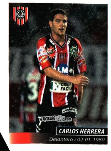 Cromo Carlos Herrera - Fùtbol Argentino 2011 n. 119 - Panini