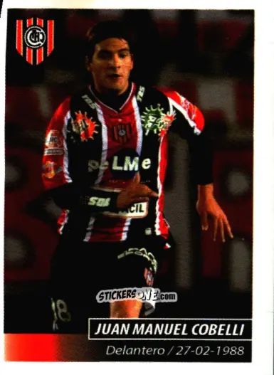 Figurina Juan Manuel Cobelli - Fùtbol Argentino 2011 n. 121 - Panini