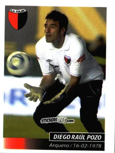 Cromo Diego Raúl Pozo - Fùtbol Argentino 2011 n. 124 - Panini