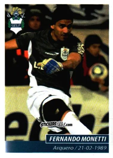 Cromo Fernando Monetti - Fùtbol Argentino 2011 n. 178 - Panini