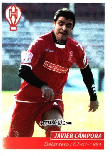 Sticker Javier Cámpora - Fùtbol Argentino 2011 n. 215 - Panini