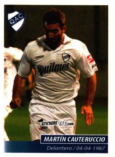 Figurina Martín Cauteruccio - Fùtbol Argentino 2011 n. 291 - Panini