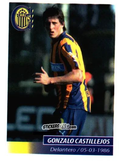 Cromo Gonzalo Castillejos - Fùtbol Argentino 2011 n. 329 - Panini