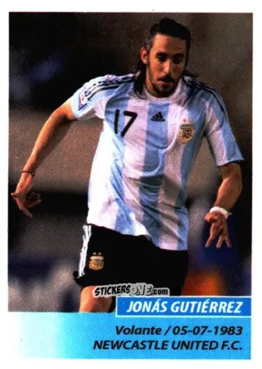 Figurina Jonás Gutiérrez - Fùtbol Argentino 2011 n. 386 - Panini