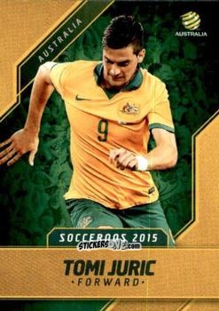 Sticker Tomi Juric - Football Australia Trading Cards 2015-2016 n. 8 - Tap'N'Play