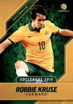 Sticker Robbie Kruse - Football Australia Trading Cards 2015-2016 n. 9 - Tap'N'Play