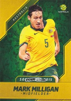 Figurina Mark Milligan - Football Australia Trading Cards 2015-2016 n. 14 - Tap'N'Play