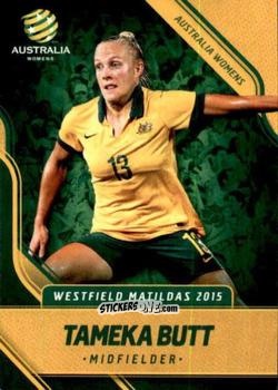 Sticker Tameka Butt - Football Australia Trading Cards 2015-2016 n. 24 - Tap'N'Play