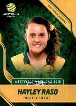 Sticker Hayley Raso - Football Australia Trading Cards 2015-2016 n. 35 - Tap'N'Play