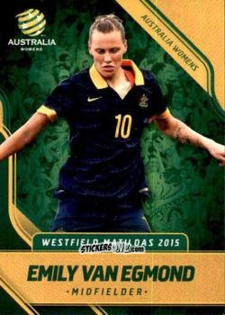 Cromo Emily Van Egmond - Football Australia Trading Cards 2015-2016 n. 39 - Tap'N'Play