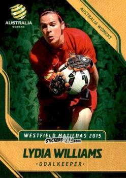 Figurina Lydia Williams - Football Australia Trading Cards 2015-2016 n. 40 - Tap'N'Play