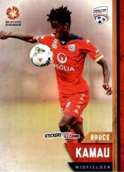 Sticker Bruce Kamau - Football Australia Trading Cards 2015-2016 n. 50 - Tap'N'Play