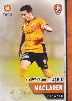 Figurina Jamie Maclaren - Football Australia Trading Cards 2015-2016 n. 65 - Tap'N'Play