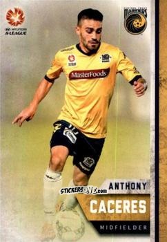 Figurina Anthony Caceres - Football Australia Trading Cards 2015-2016 n. 76 - Tap'N'Play