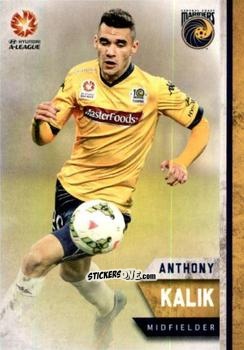 Figurina Anthony Kalik - Football Australia Trading Cards 2015-2016 n. 79 - Tap'N'Play