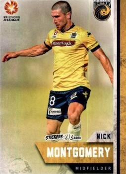 Figurina Nick Montgomery - Football Australia Trading Cards 2015-2016 n. 80 - Tap'N'Play