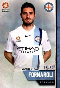 Sticker Bruno Fornaroli - Football Australia Trading Cards 2015-2016 n. 92 - Tap'N'Play