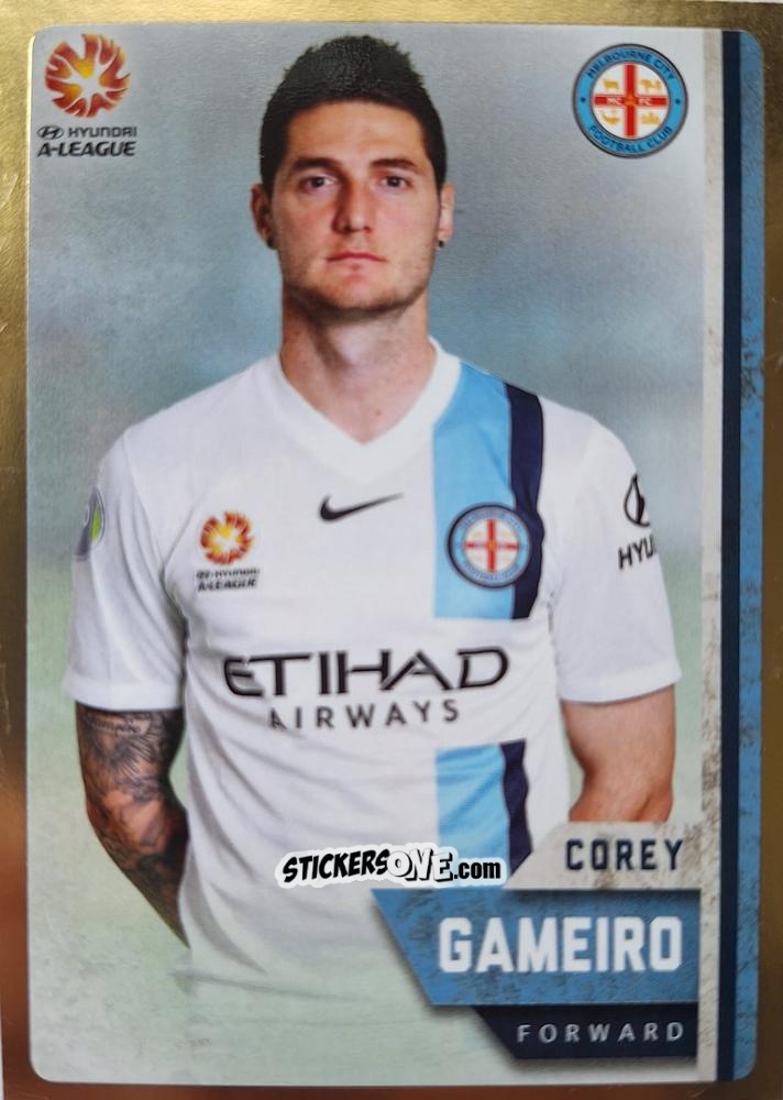 Figurina Corey Gameiro - Football Australia Trading Cards 2015-2016 n. 94g - Tap'N'Play