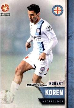 Cromo Robert Koren - Football Australia Trading Cards 2015-2016 n. 97 - Tap'N'Play