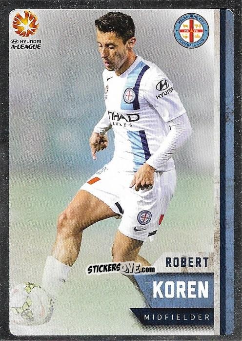 Cromo Robert Koren - Football Australia Trading Cards 2015-2016 n. 97s - Tap'N'Play