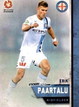 Figurina Erik Paartalu - Football Australia Trading Cards 2015-2016 n. 101 - Tap'N'Play