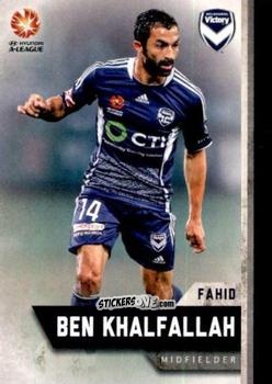 Cromo Fahid Ben Khalfallah - Football Australia Trading Cards 2015-2016 n. 108 - Tap'N'Play