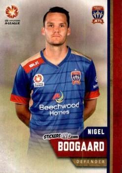 Sticker Nigel Boogaard - Football Australia Trading Cards 2015-2016 n. 124 - Tap'N'Play