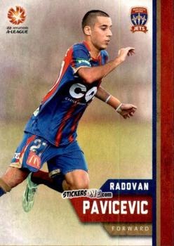 Sticker Radovan Pavicevic - Football Australia Trading Cards 2015-2016 n. 134 - Tap'N'Play
