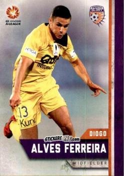 Cromo Diogo Alves Ferreira - Football Australia Trading Cards 2015-2016 n. 138 - Tap'N'Play