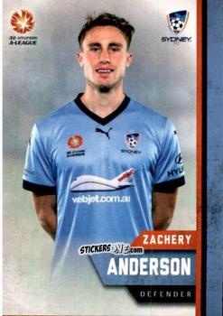 Sticker Zachery Anderson - Football Australia Trading Cards 2015-2016 n. 155 - Tap'N'Play